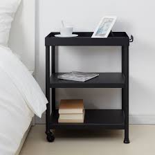 Kornsjo Side Table Black Ikea In 2020 Black Side Table Side Table Wood Side Tables Bedroom