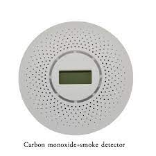 A minimum of one smoke detector must be installed for every 1,200 square feet of living space per level. 1 Pcs Ceiling Standalone Carbon Monoxide And Smoke Combine Detector Lcd Display Screen Fire Co Alarm Sensor Home Security Posion Gotoali