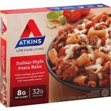 Rewarding with minimal effort, they're low carb, great tasting and they all take 5, 15 or 30 minutes to prepare — including cooking time. Atkins Pasta Italian Style Bake Frozen Foods Carlie C S