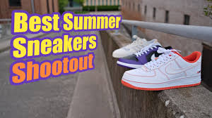 The air jordan collection curates only authentic sneakers. Best Sneakers For The Summer Nike Air Force 1 Low Air Jordan 1 Low Adidas Rivalry Low Shootout Youtube