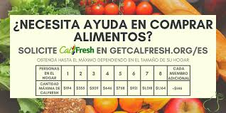 It can help buy nutritious foods for a better diet. Calfresh Foodbank