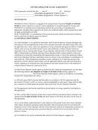 owner operator lease agreement template word form fill out and sign printable pdf template signnow