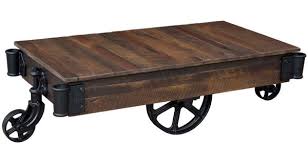 This amish made end table is more than an heirloom. Colebrook Reclaimed Coffee Table Cart Countryside Amish Furniture
