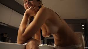 Jessica Albanka stripping nude