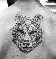 90 Geometric Wolf Tattoo Designs For Men Manly Ink Ideas Tattoo Designs Men Wolf Tattoo Design Geometric Wolf Tattoo