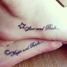 Pin By Magali Chane On Story Of My Life Tattoos For Daughters Friend Tattoos To The Moon And Back Tattoo