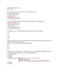 Check spelling or type a new query. Soal Uts Struktur Data Semester 2 Bsi Catatan Revinda