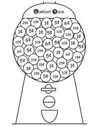 Coloring pages for children of all ages! Gumball Race And Color Money Game By Wild About K And First Kidz