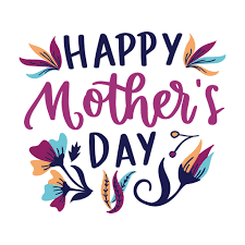 M holding silhouette, mother, holding a child png. Happy Mother S Day English Flower Text Sticker Transparent Png Svg Vector File