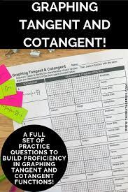 Graphing Tangent And Cotangent Secondary Math Graphing Real Number System
