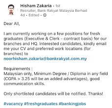 Micro business, retail business, corporate business, and subsidiary business. Getme Hired On Twitter Vacancy Bank Rakyat Malaysia Berhad Executive Clerk Contract Basis Few Positions For Fresh Graduates Apply Now Drop Your Cv At Noorhisham Zakaria Bankrakyat Com My Https T Co Qjay0awp4l