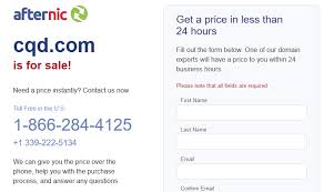 Stolen Domain Cqd Com Listed For Sale On Afternic Domaingang