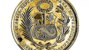 Moneda De Oro Sol De Peru