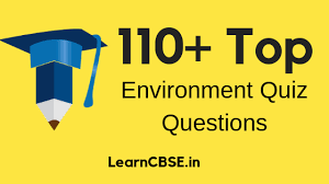 If you fail, then bless your heart. 110 Environment Quiz Questions