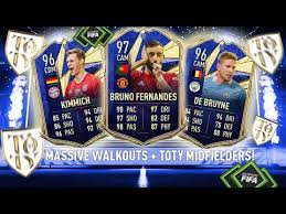 Fifa 21 team of the year abstimmung toty offizielle ea sports website from media.contentapi.ea.com these items are released as 'in form' for that week only and … Toty Midfielders 97 Bruno Fernandes 96 De Bruyne 96 Kimmich Fifa 21 Ultimate Team Pack Opening Youtube