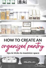 The pantry door does much more than hide everything inside the pantry. How To Organize Your Pantry Our Best Pantry Organization Tips Ideas Making Lemonade