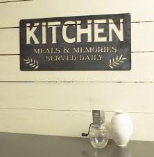 Book now at banks' seafood kitchen & raw bar in wilmington, de. Amazon Com Kitchen Meals And Memories Metal Sign Dining Cooking Gift Kitchen Bar Cafe Housewarming Industrial Raw Steel Sign Wall Decor Handmade