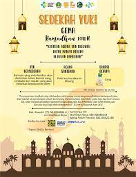 Check spelling or type a new query. Event Malang On Twitter Open Donasi Gema Ramadhan 1441 H Kuatkan Aqidah Dan Ukhuwah Untuk Menuai Berkah Di Bulan Ramadhan Bantuan Akan Disalurkan Dalam Bentuk Uang Sembako Dan Masker Pada Panti Asuhan Daerah