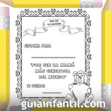 Check spelling or type a new query. Diploma A La Mama Mas Generosa Dibujos Para Pintar