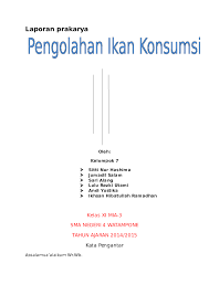Sahabat sharing, berikut ini contoh kata pengantar makalah, laporan praktikum pkl, skripsi, proposal, karya ilmiah, buku, kliping dan tugas akhir lengkap beserta cara membuatnya. Doc Laporan Prakarya Docx Aniyah Damayanti Academia Edu