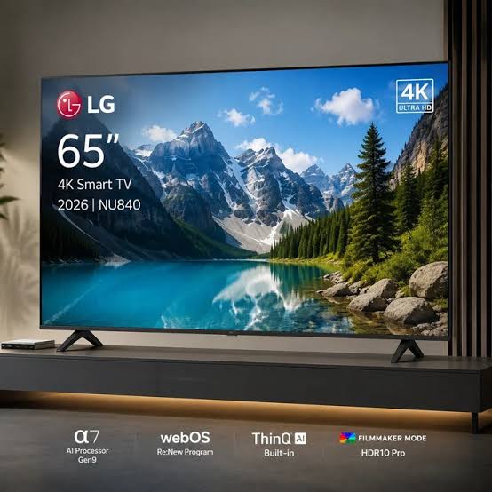 قیمت و خرید تلویزیون ال جی مدل 65NU840B6 سایز ۶۵ اینچ Ultra HD 4K