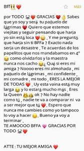 En el día de tu cumpleaños, te encanta recibir saludos de viejas amistades y familiares envía hermosas frases de saludos de cumpleaños para tu mejor amigo. Cartas Para Mejor Amiga Largas Buscar Con Google Amiga Buscar Cartas Con Google Largas Mejor Para Bff Quotes Bff Dia Del Amigo