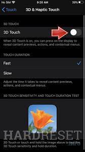 Aktivieren Und Anpassen Von 3d Beruhrungen In Apple Iphone 12 Pro Max Mehr Anzeigen Hardreset Info
