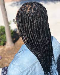 Protective Style Medium Mid Back Box Braids Duration 4 5hrs Last 6 8 Weeks With Proper Maintenance Medium Box Braids Hair Styles Protective Styles Ps small mid back box braids ——— hair is included for. protective style medium mid back box