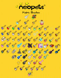 neopets Paint Brushes Pixel Sprites by codogger -- Fur Affinity [dot] net