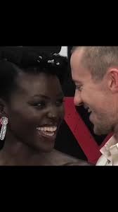 Joseph Quinn and Lupita Nyongo Moments