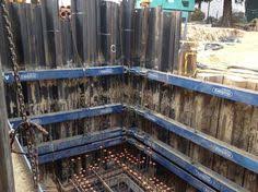 Shielding trench boxes are the most common form of shielding. 8 Excavation Shoring Ideas Excavation Shores Emv