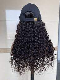 Baseball Wig Hat Wig Hat Wigs Curly Hair Styles
