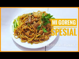 Resep masakan mie untuk anak. Video Mie Goreng Spesial