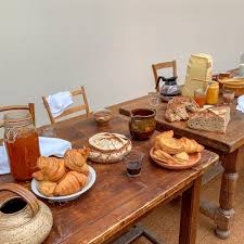 Petit Dejeuner Rustique Culinary Dinner Party Table Settings