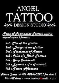 This one is sort of a combination of the three factors above. Cost Of Permanent Tattoo In Black Color Price Of Getting Permanent Tattoo Small Big Size