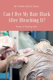 I have asian hair, and my original hair is seriously pitch dark black, and very thick. Can I Dye My Hair Black After Bleaching It Rules Of Dyeing Hair In 2020 Dye My Hair Dyed Hair My Hair