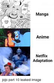Netflix Adaptation Meme Jojo I reject my ethnic group jojo netflix adaptation know.