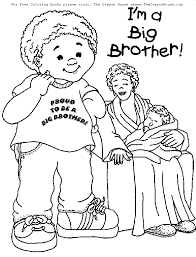 Another Big Brother Coloring Page Baby Coloring Pages Welcome Home Baby Coloring Pages