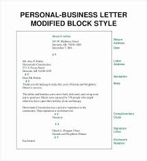 Open Office Business Letter Template Best Of Personal Business Letter Format Block Style Business Letter Template Business Letter Format Formal Business Letter