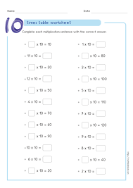 Maybe you would like to learn more about one of these? Times Tables Worksheets Pdf Multiplication Table 1 10 Worksheet