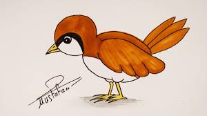 how to drawing bird for kids bird drawings birds for kids drawings