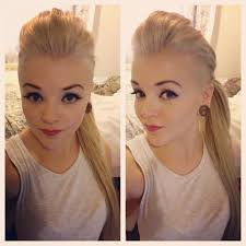 Pin By Cristina Lee On Hair Undercut Long Hair Long Hair Mohawk Long Hair Styles