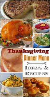 There will be three more tomorrow! Thanksgiving Dinner Menu What S Cooking America