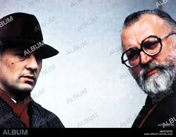 ROBERT DE NIRO and SERGIO LEONE in ONCE UPON A TIME IN AMERICA, 1984,  directed by SERGIO LEONE. Copyright LADD COMPANY/WARNER BROS.