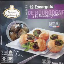 When it rains the frogs come out but it's also open snail season especially after thunder or early morning dew. 12 Escargots De Bourgogne A La Bourguignonne Surgeles Francaise De Gastronomie 125 G