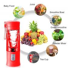 Portable Mixeur Des Fruits Rechargeable Avec Usb 420ml Mini Blender Pour Smoothie Milk Shake Jus De Fruits Masque Facial Rouge Achat Vente Mixeur Electrique Cdiscount