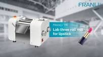 Lab three roll mill for lipstick