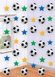 Football themed party signs 2. Football Party String Decorations Pk6