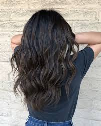 To add a bit more dimension to your locks, contrast the honey streaks with dark brown pieces. Subtle Dimensional Neutral Brunette Color By Andrewlovescolor Toner Redken Shadeseq Ba Brown Hair Balayage Hair Color For Black Hair Black Hair Balayage
