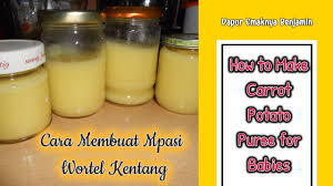 Cukup buat dengan cara membuat akun baru ml tanpa hapus data dan menghapus akun mobile legends yang lama. Carrot Potato Rice Puree For Babies Youtube